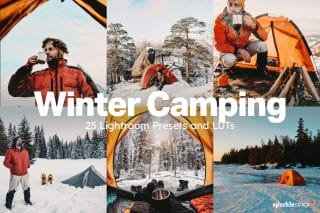 25 Winter Camping Lightroom Presets and LUTs