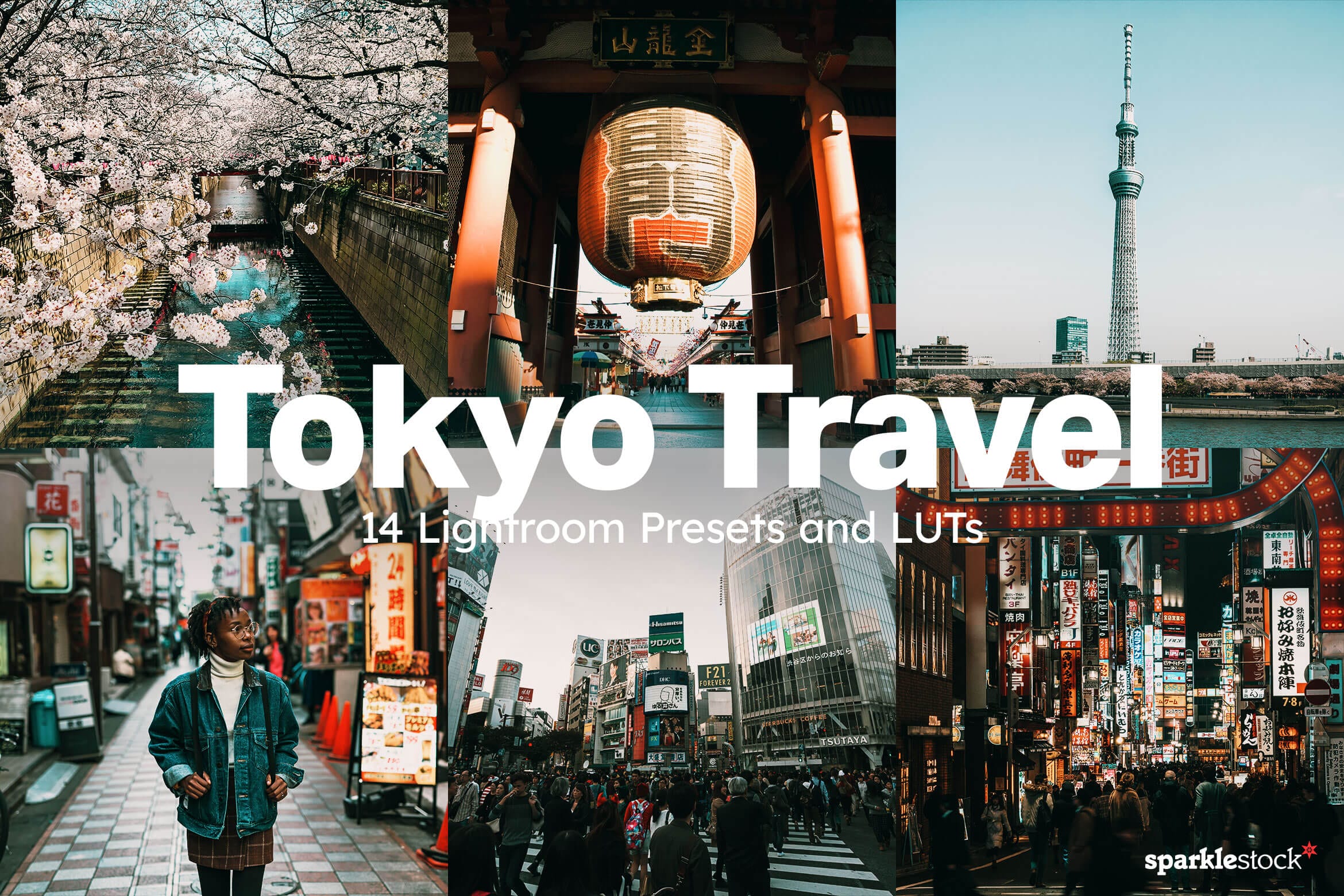 14 Tokyo Travel Lightroom Presets and LUTs