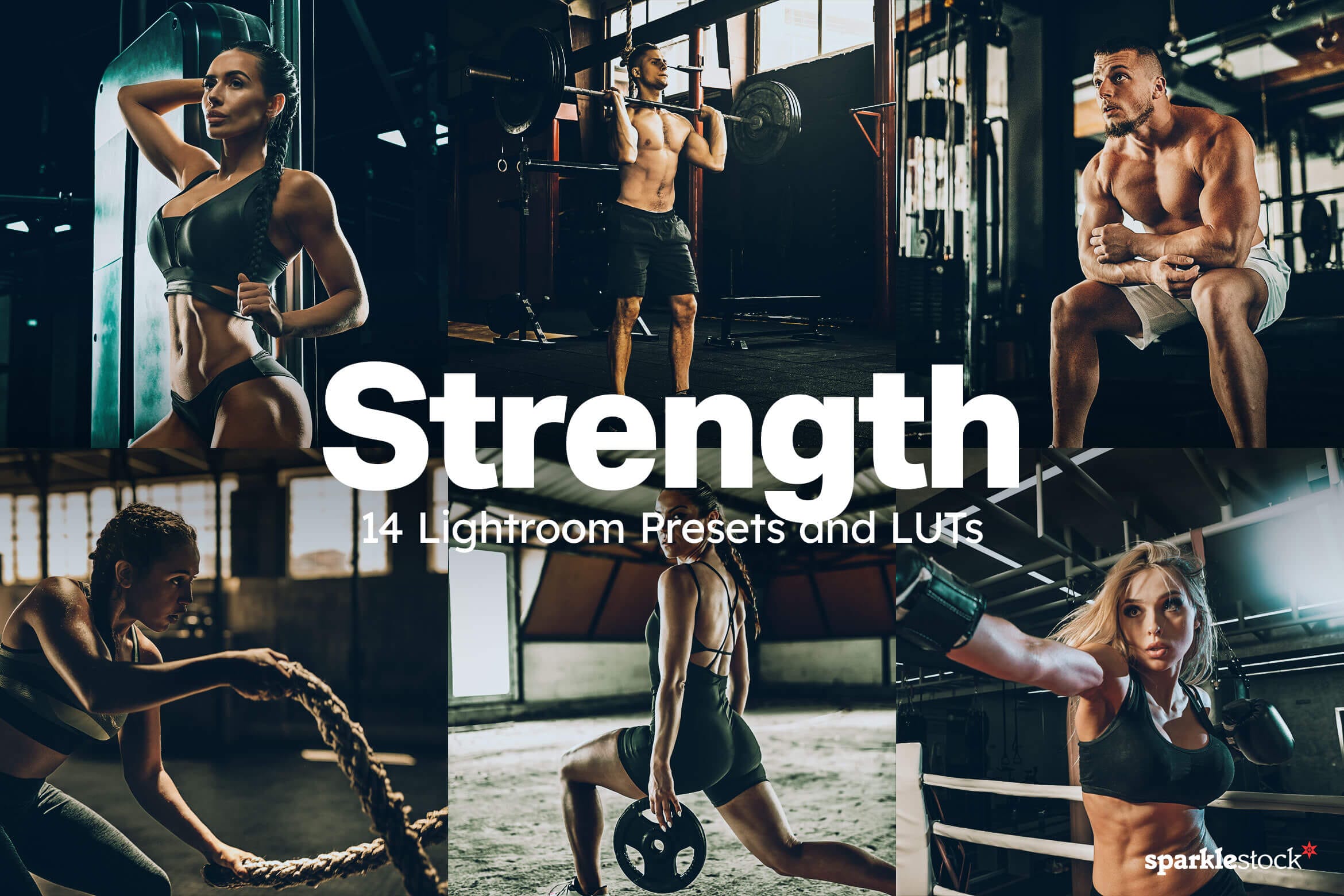 14 Strength Lightroom Presets and LUTs