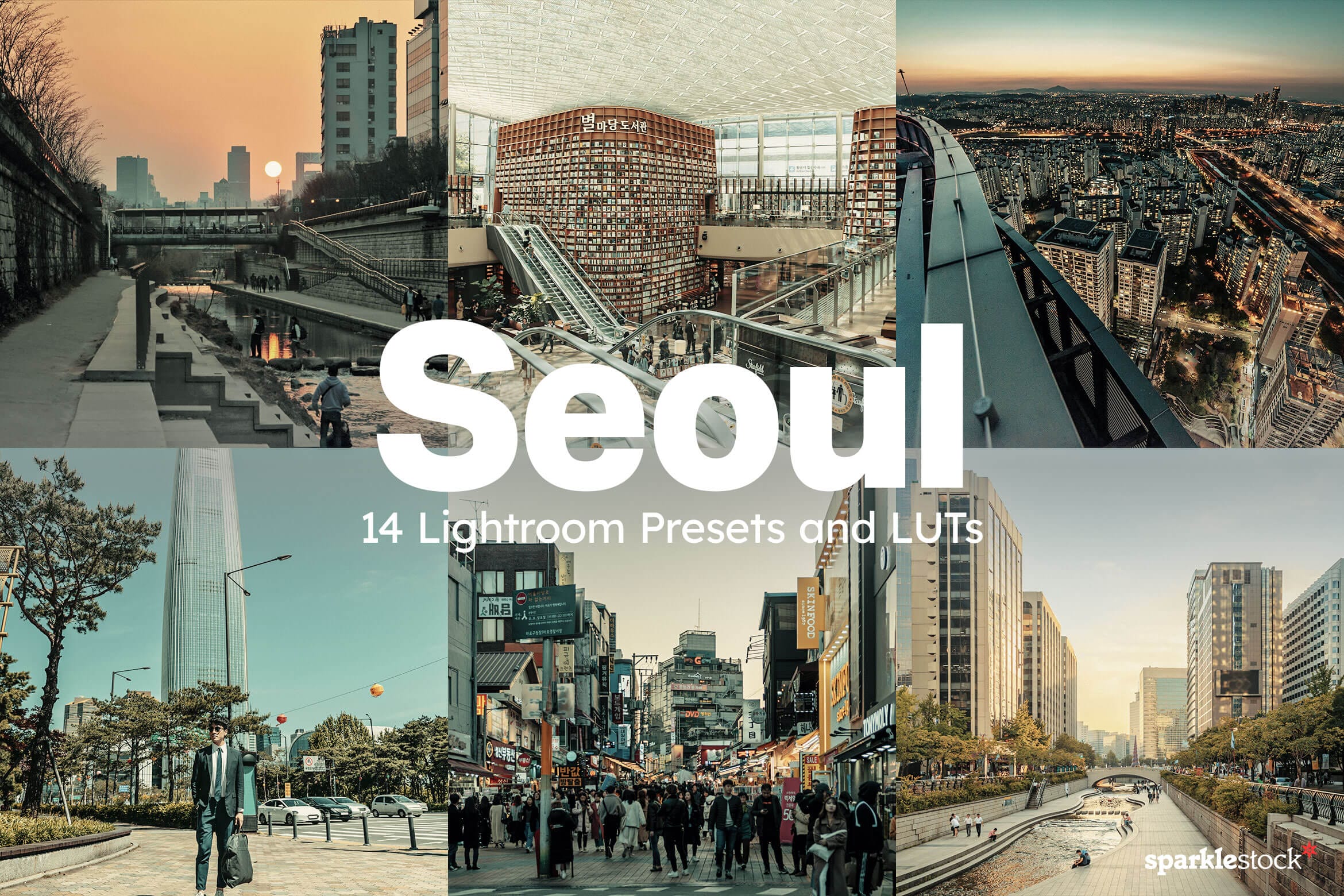 14 Seoul Lightroom Presets and LUTs