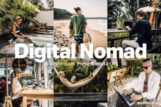 14 Digital Nomad Lightroom Presets and LUTs