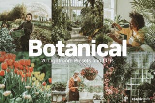 20 Botanical Lightroom Presets and LUTs