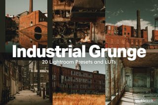 20 Industrial Grunge Lightroom Presets and LUTs