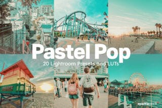 20 Pastel Pop Lightroom Presets and LUTs