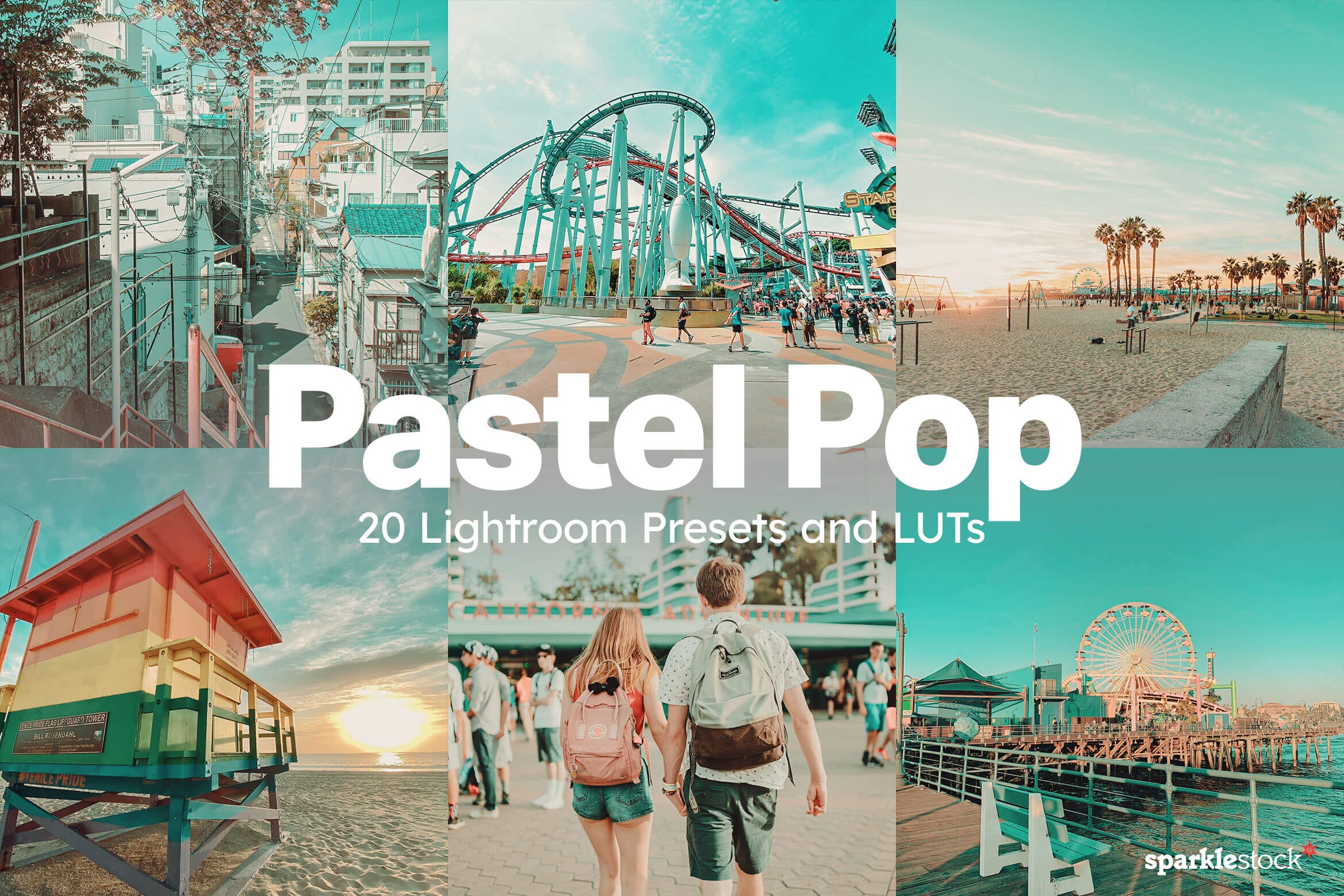 20 Pastel Pop Lightroom Presets and LUTs