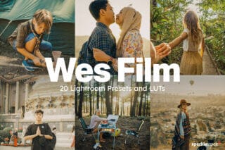 20 Wes Film Lightroom Presets and LUTs
