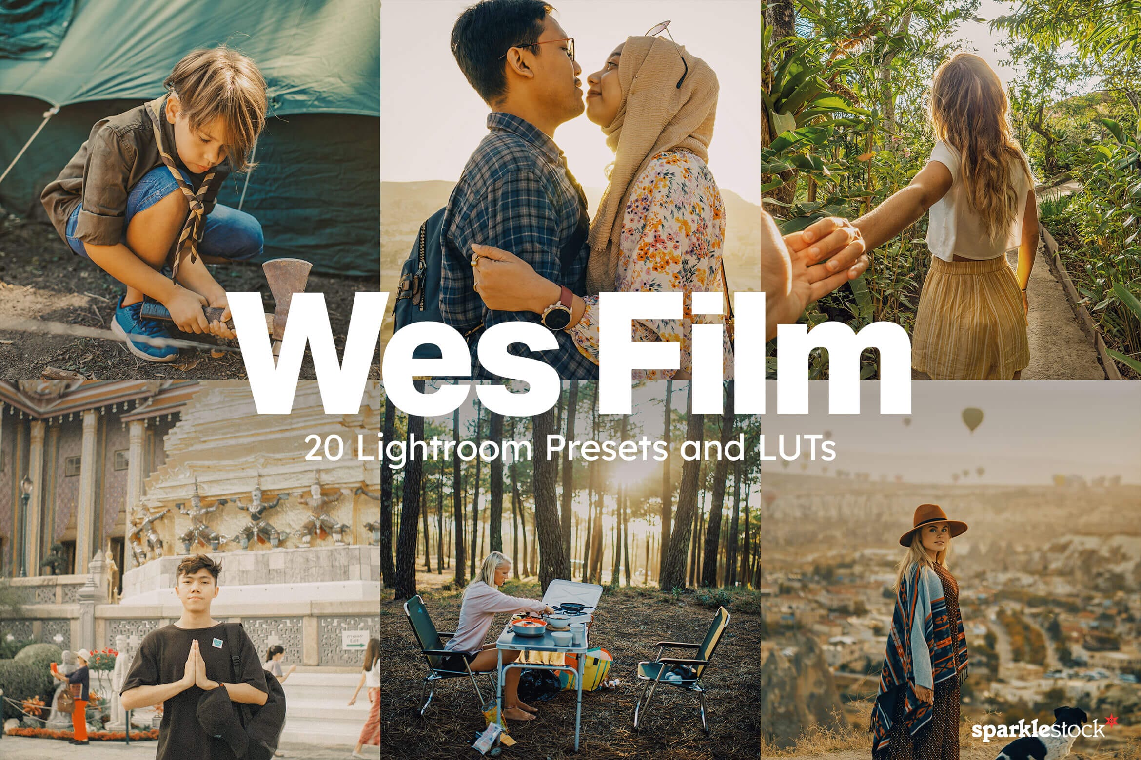 20 Wes Film Lightroom Presets and LUTs