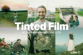 20 Tinted Film Lightroom Presets and LUTs