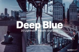 20 Deep Blue Lightroom Presets and LUTs