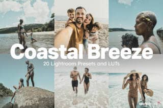 20 Coastal Breeze Lightroom Presets and LUTs