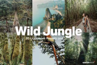 20 Wild Jungle Lightroom Presets and LUTs