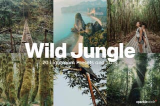 20 Wild Jungle Lightroom Presets and LUTs