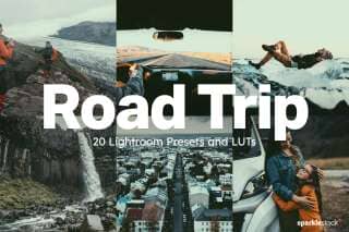 20 Road Trip Lightroom Presets and LUTs
