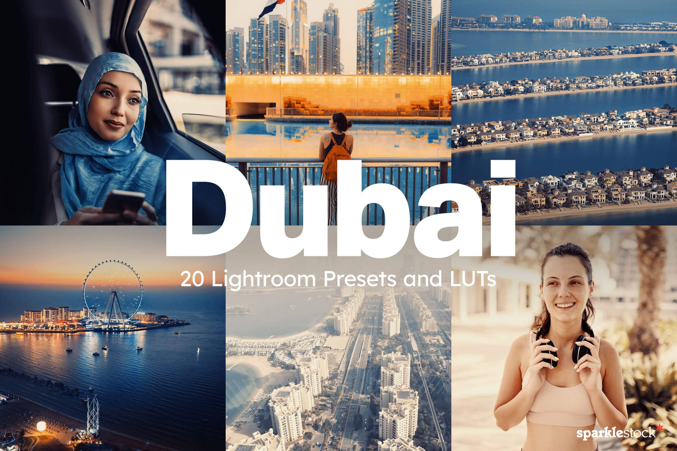 20 Dubai Lightroom Presets and LUTs