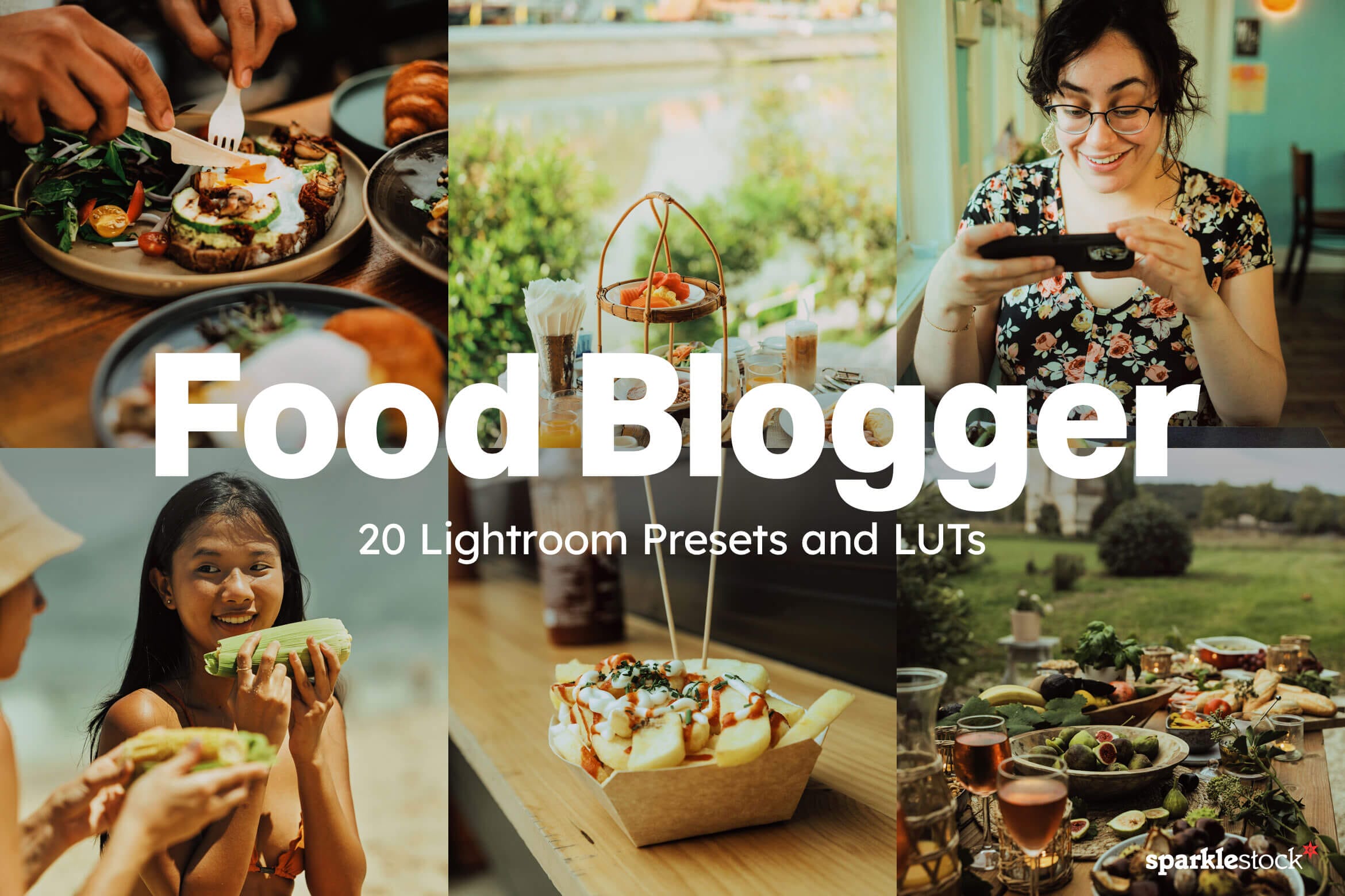 20 Food Blogger Lightroom Presets and LUTs