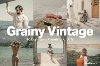 20 Grainy Vintage Lightroom Presets and LUTs