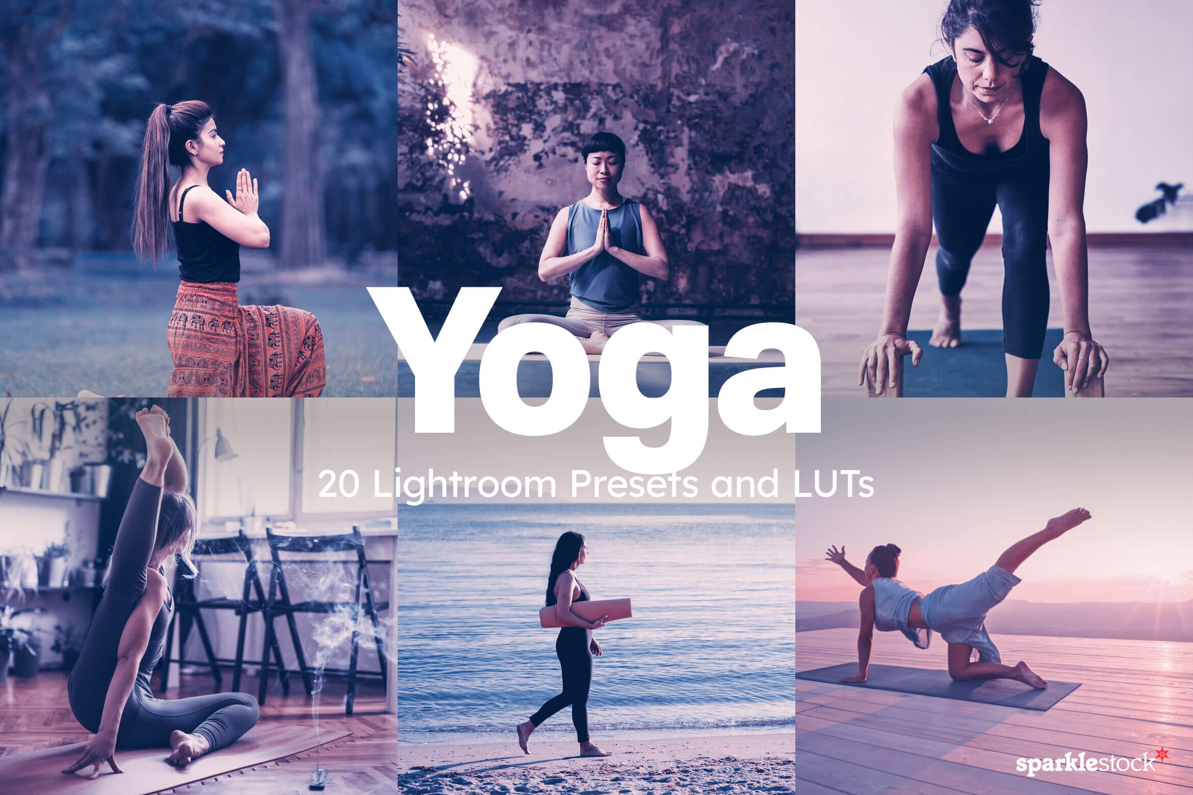 20 Yoga Lightroom Presets and LUTs