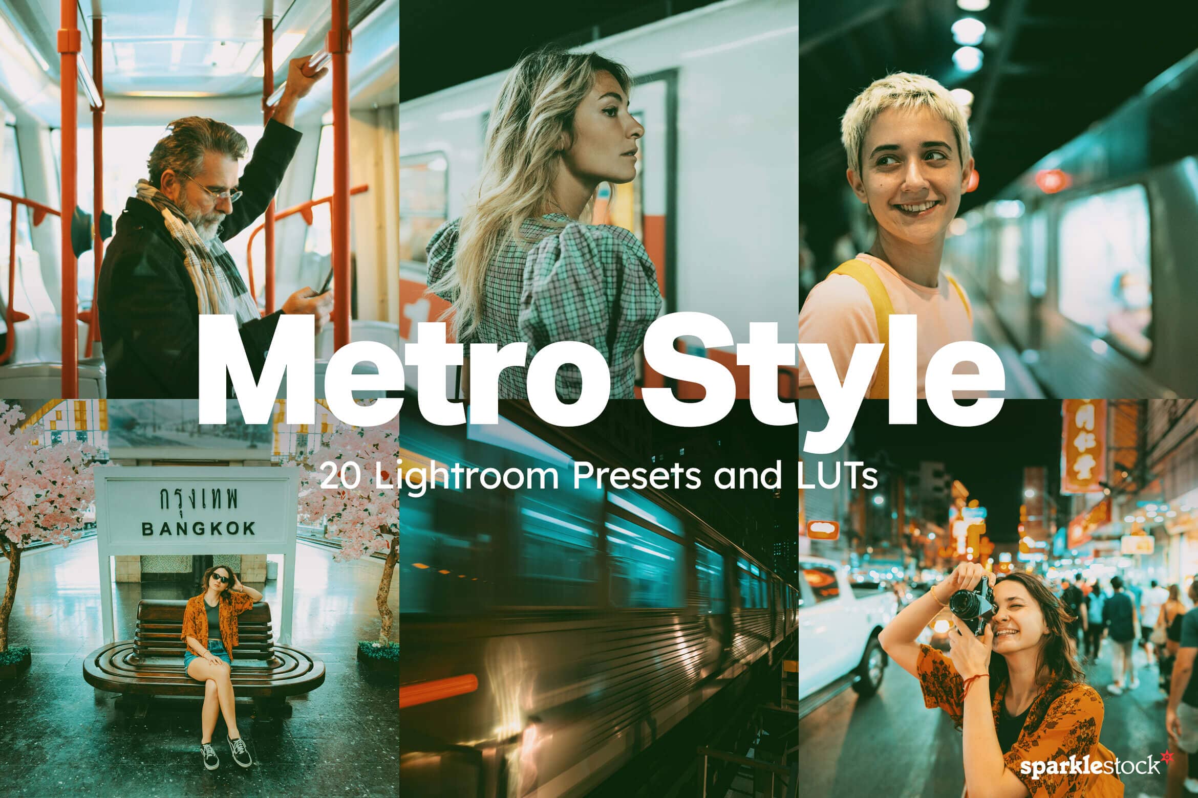 20 Metro Style Lightroom Presets and LUTs