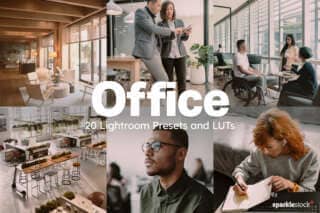 20 Office Lightroom Presets and LUTs