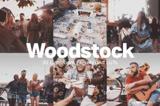 20 Woodstock Lightroom Presets and LUTs