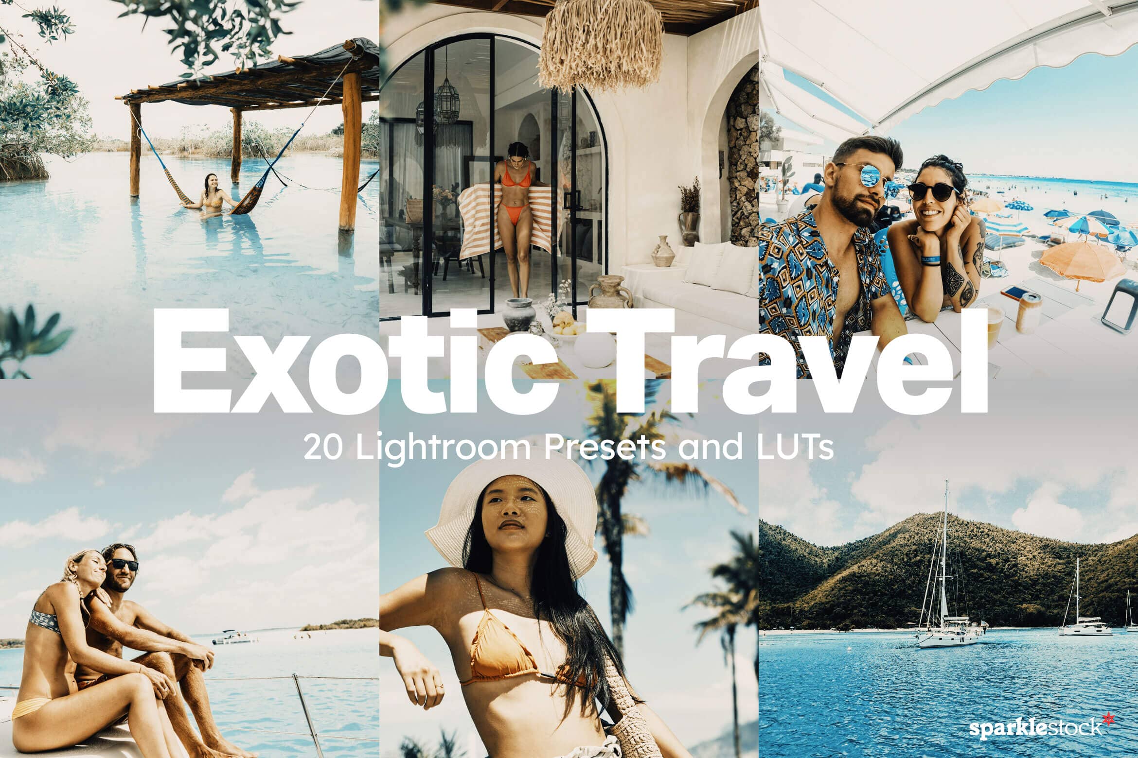 20 Exotic Travel Lightroom Presets and LUTs