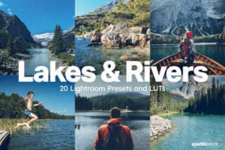 20 Lakes and Rivers Lightroom Presets and LUTs