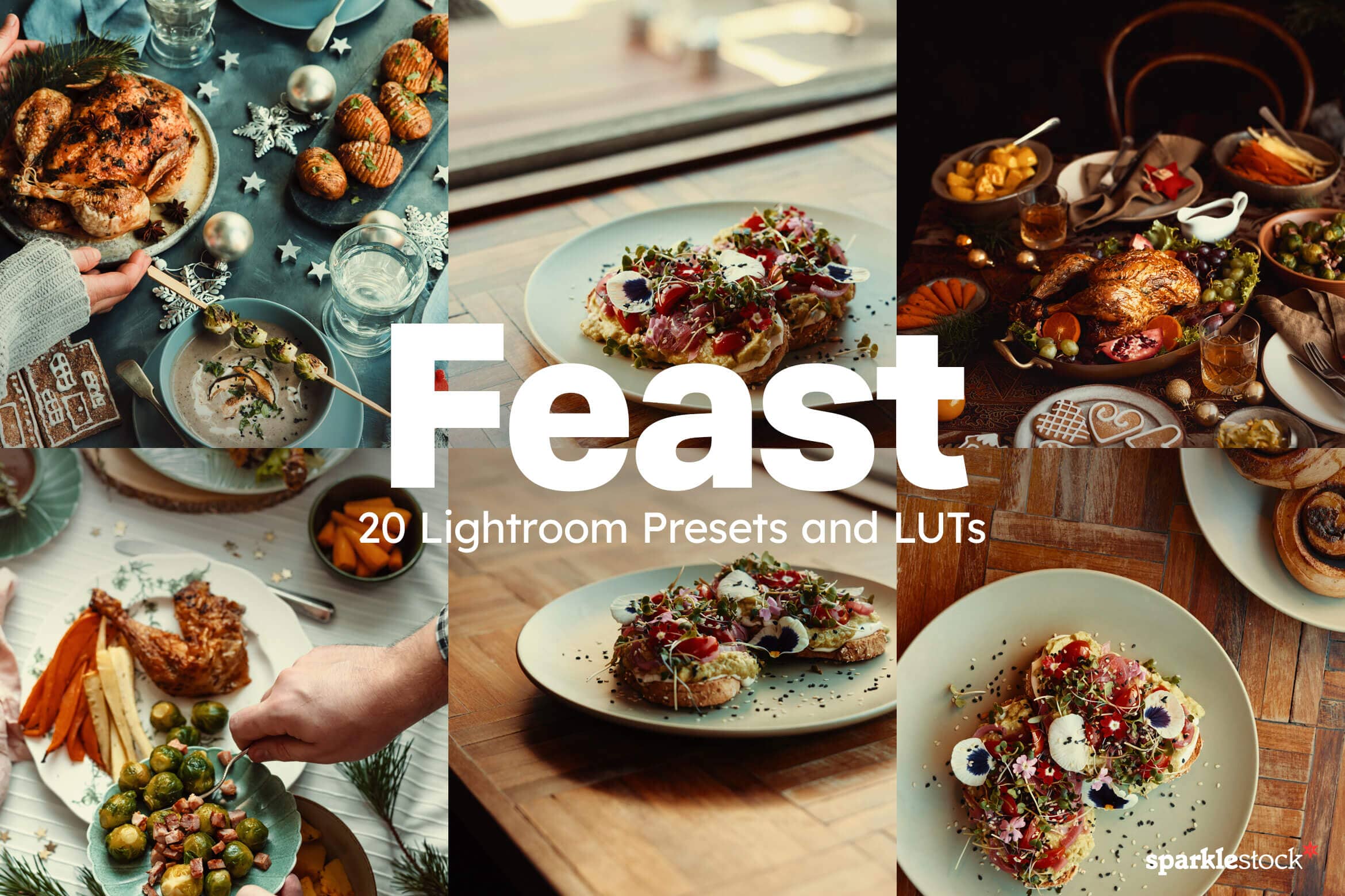 20 Feast Lightroom Presets and LUTs