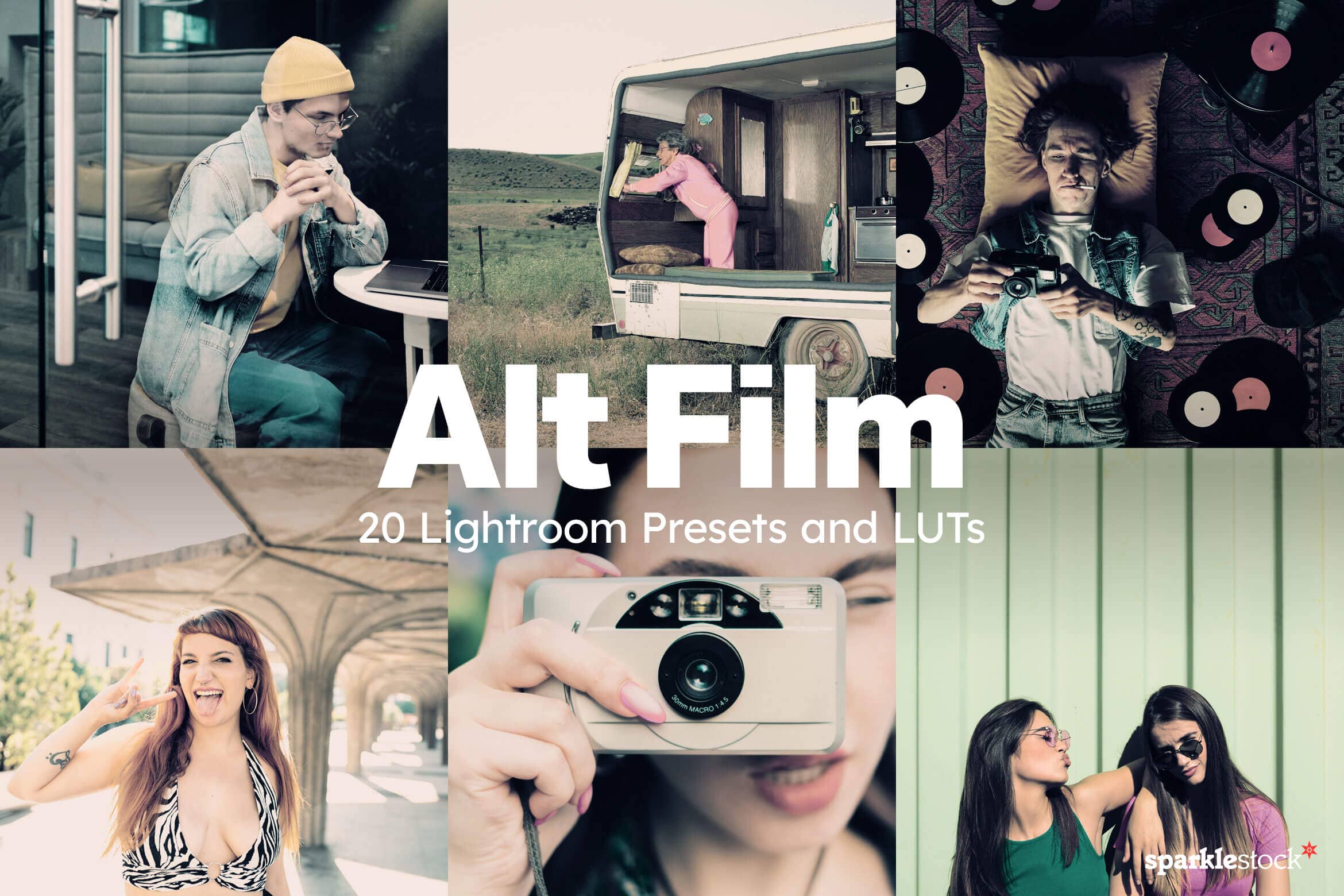 20 Alt Film Lightroom Presets and LUTs