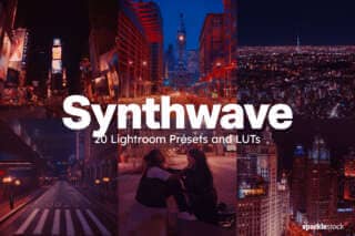 20 Synthwave Lightroom Presets and LUTs