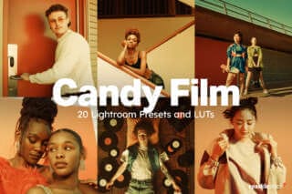 20 Candy Film Lightroom Presets and LUTs