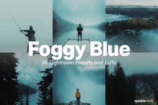 20 Foggy Blue Lightroom Presets and LUTs
