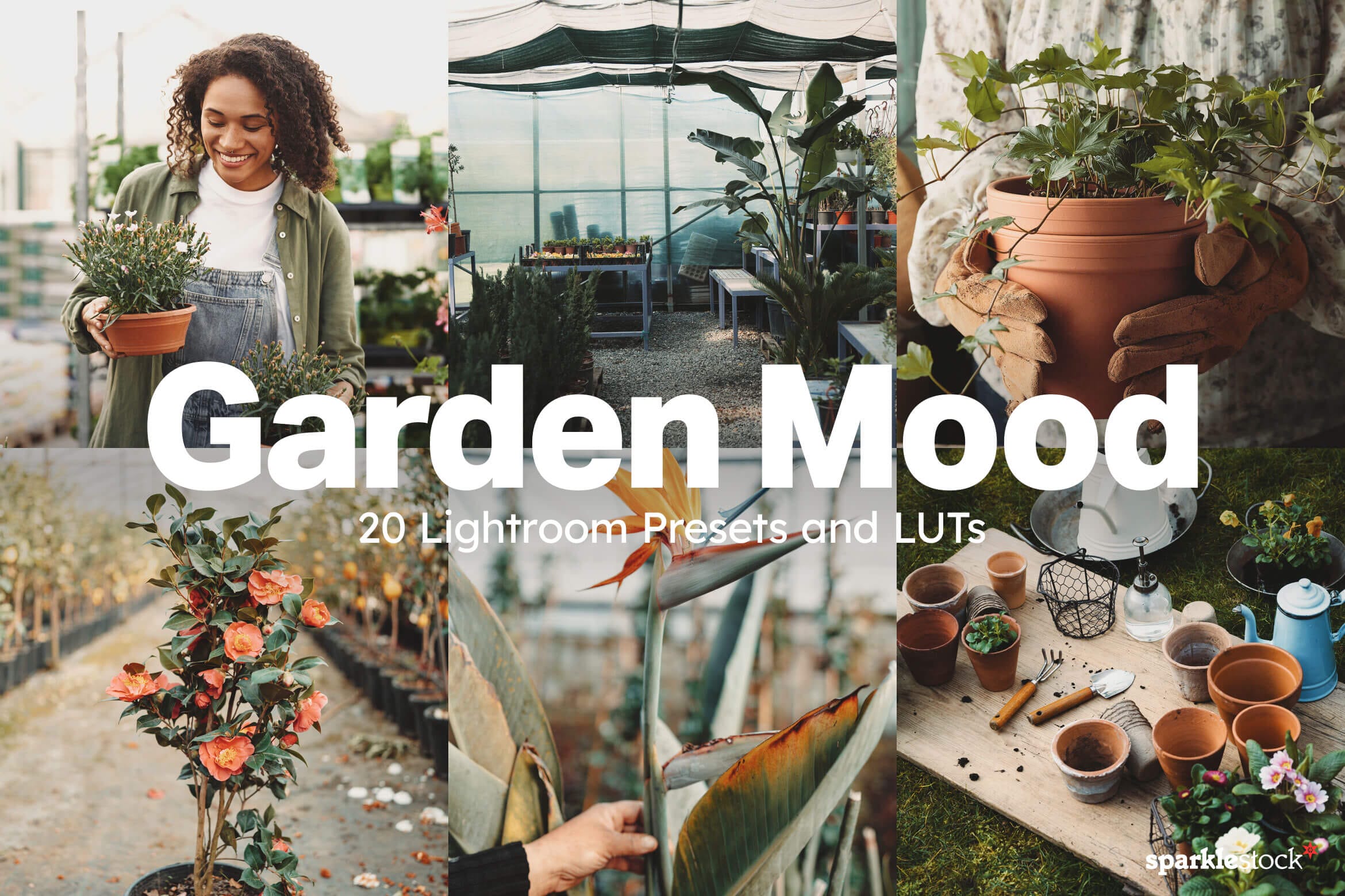 20 Garden Mood Lightroom Presets and LUTs