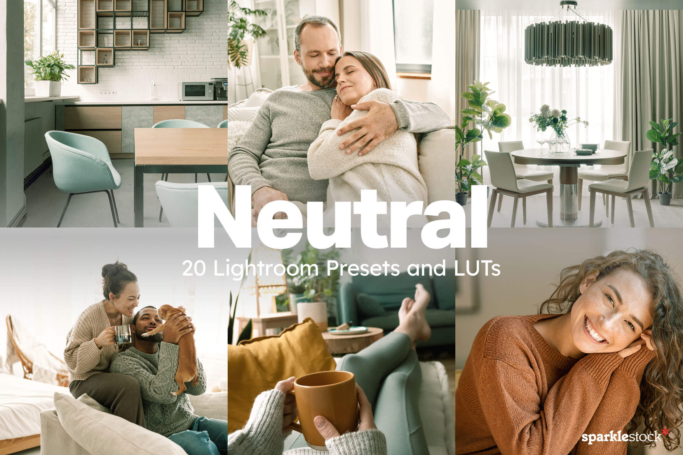 20 Neutral Lightroom Presets and LUTs