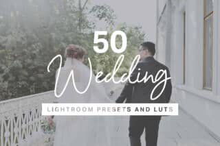 50 Wedding Lightroom Presets and LUTs