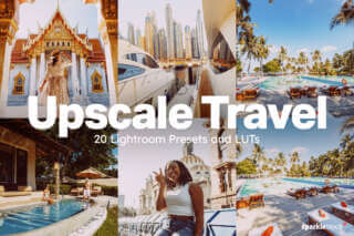 20 Upscale Travel Lightroom Presets and LUTs