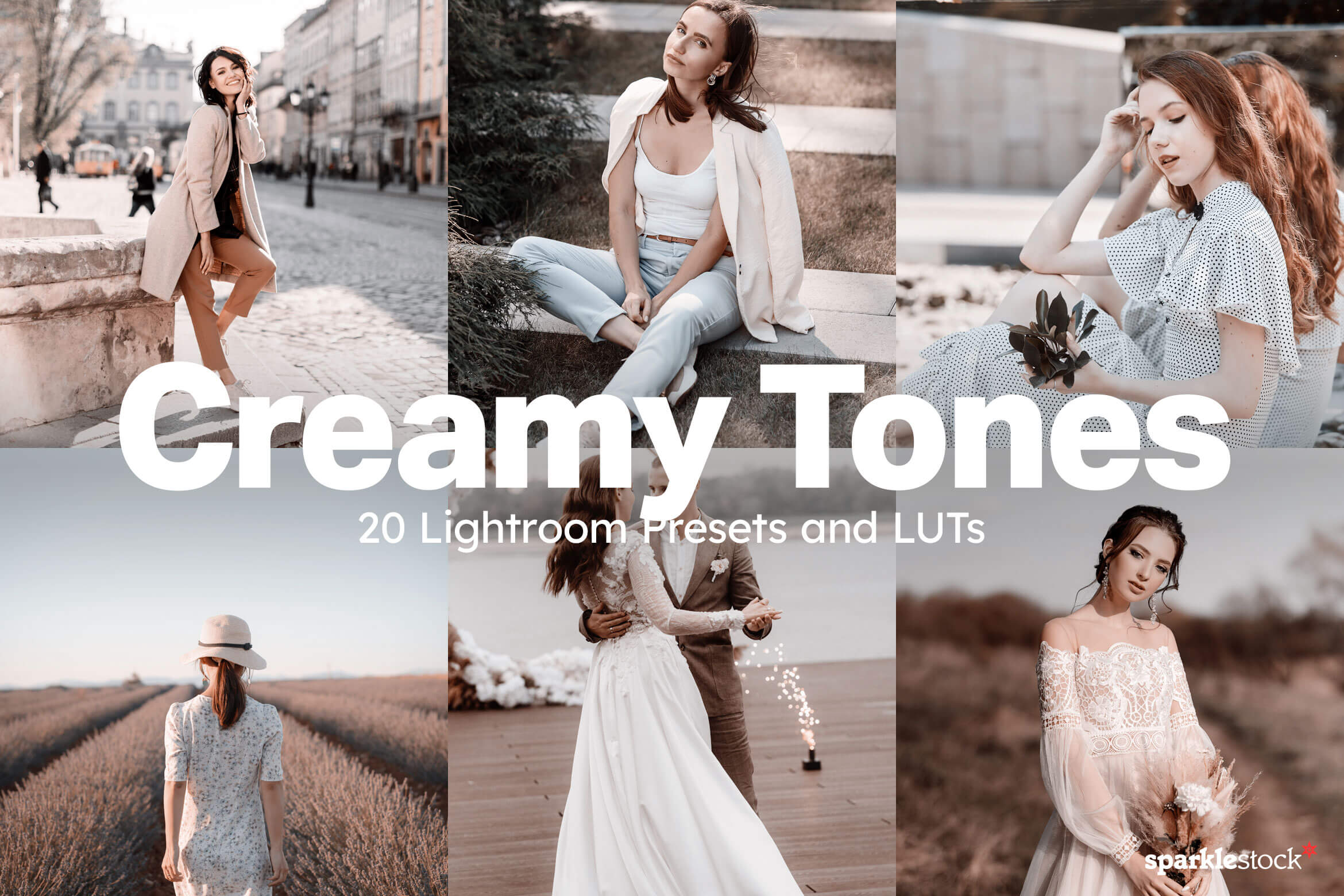 20 Creamy Tones Lightroom Presets and LUTs