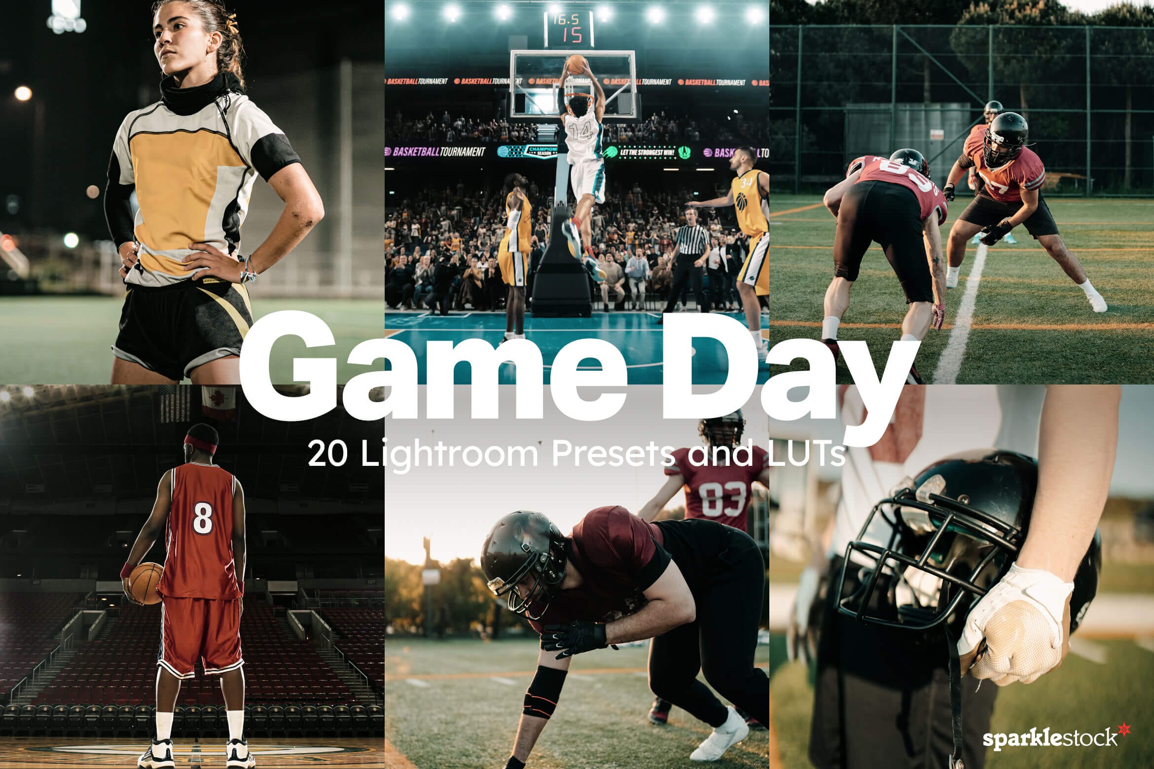 20 Game Day Lightroom Presets and LUTs