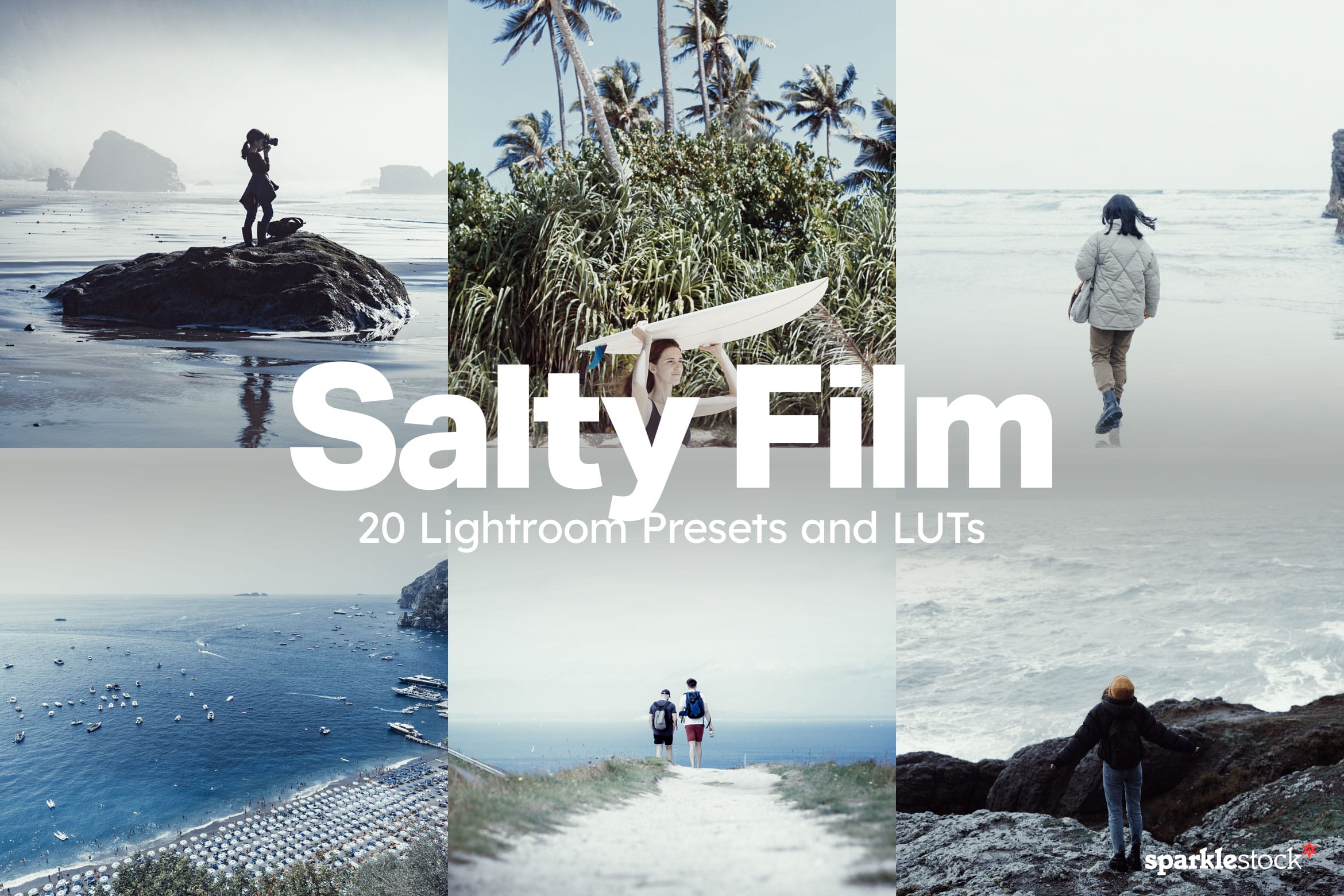 20 Salty Film Lightroom Presets and LUTs