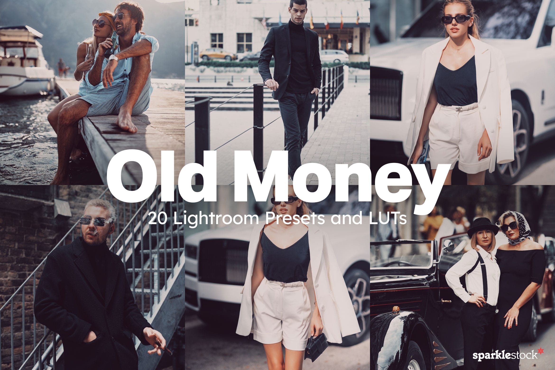 20 Old Money Lightroom Presets and LUTs