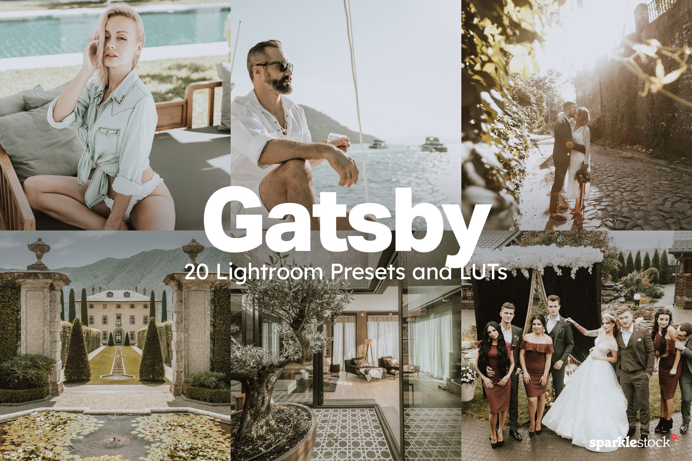 20 Gatsby Lightroom Presets and LUTs