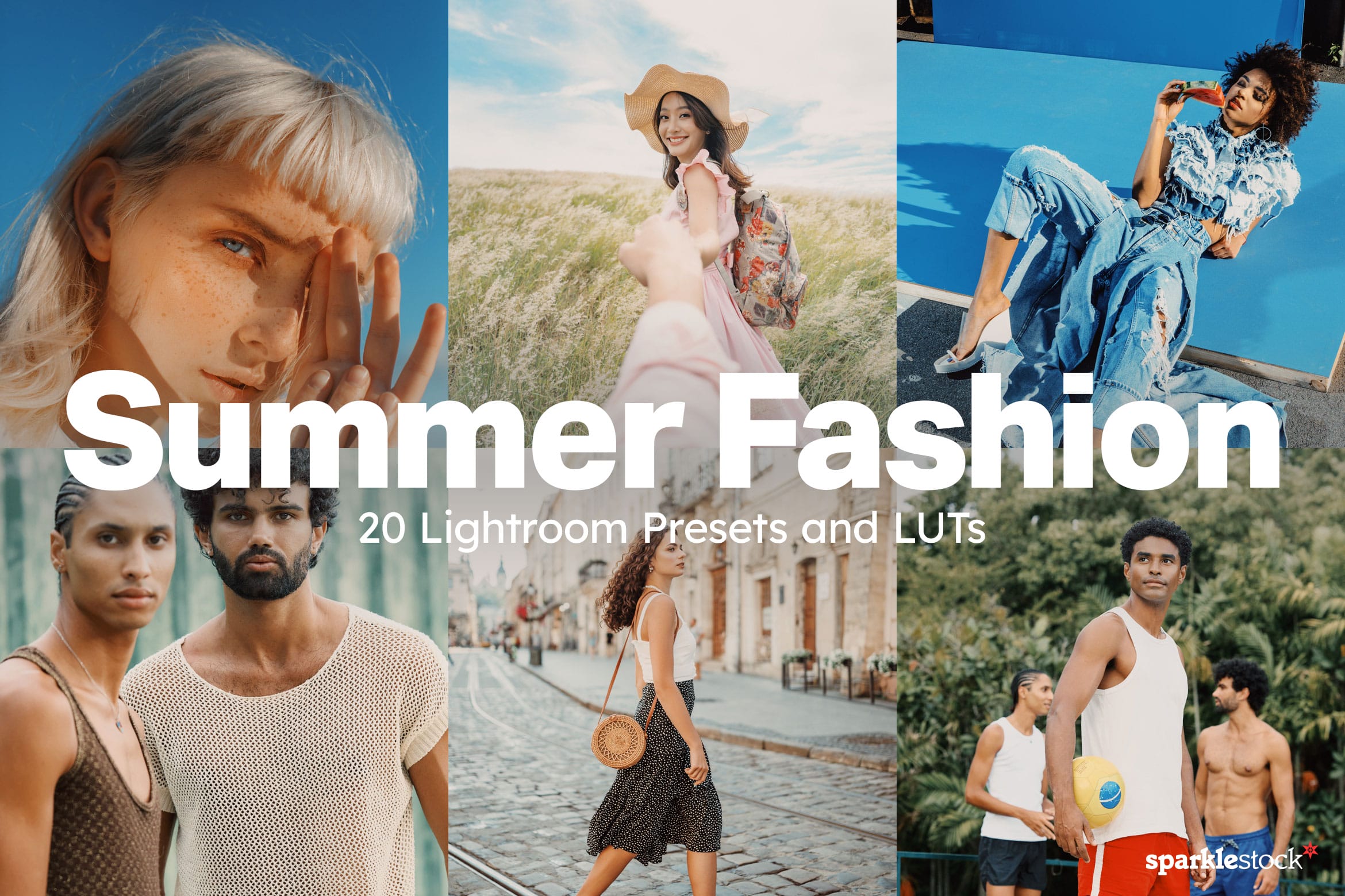 20 Summer Fashion Lightroom Presets and LUTs