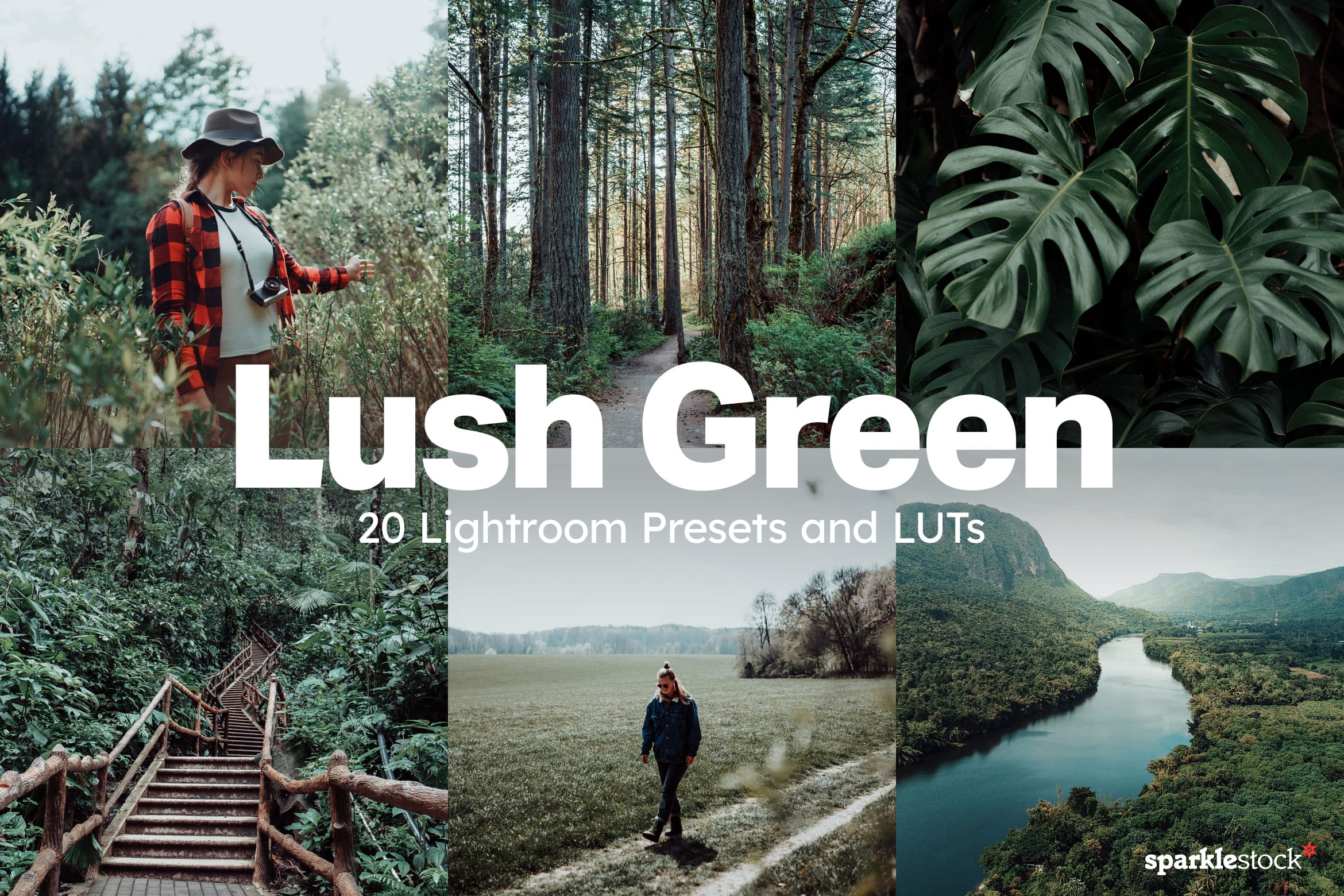 20 Lush Green Lightroom Presets and LUTs