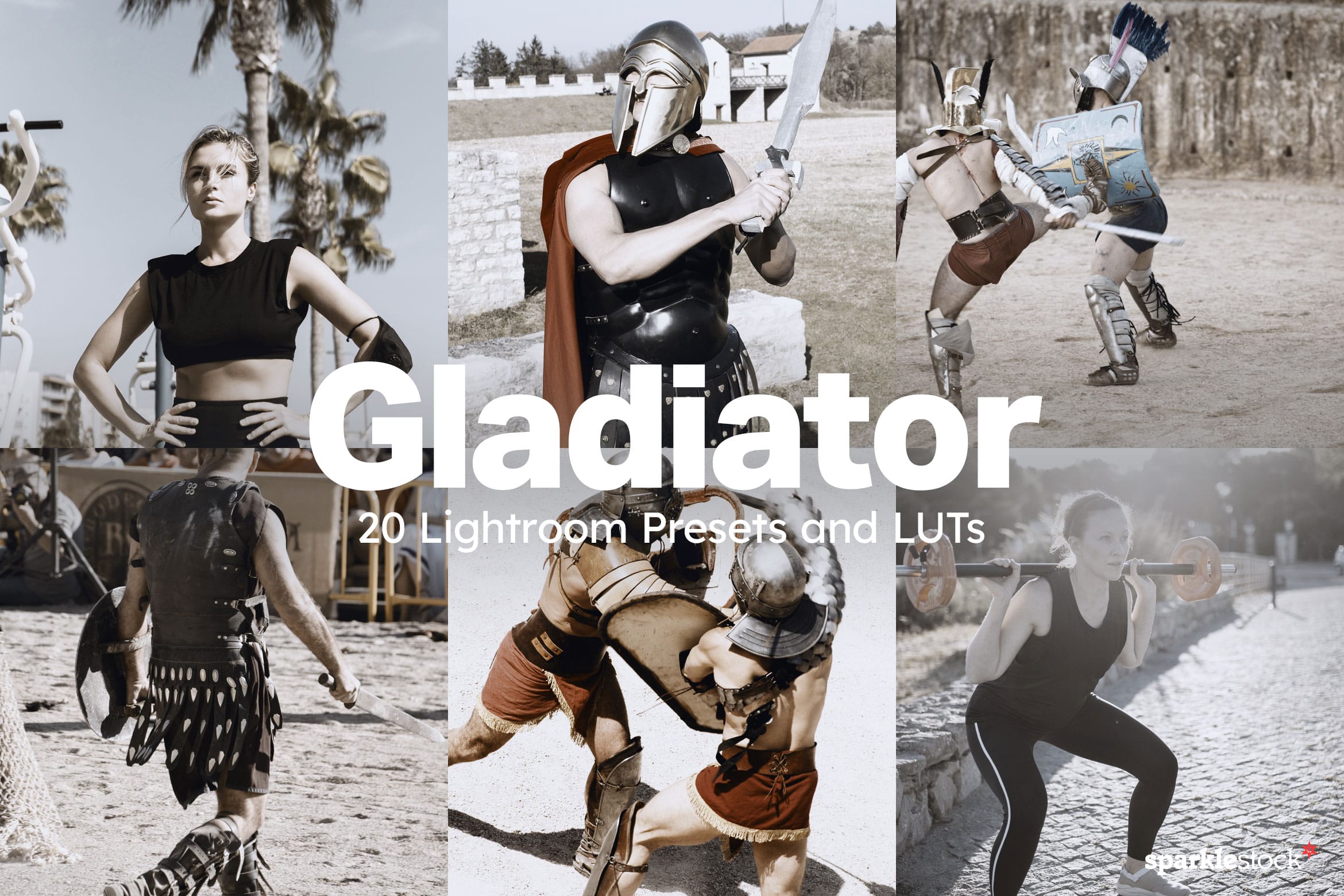 20 Gladiator Lightroom Presets and LUTs