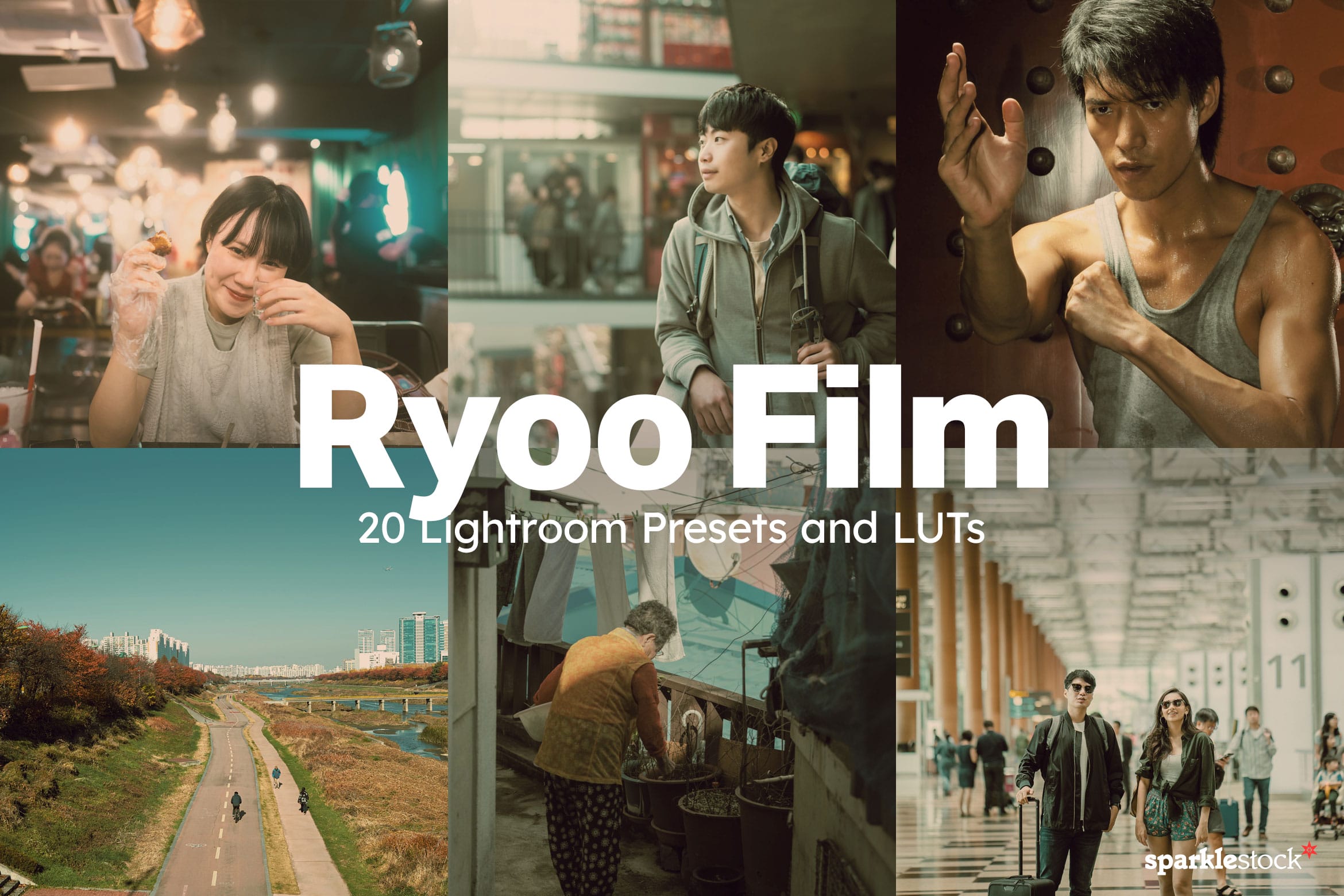 20 Ryoo Film Lightroom Presets and LUTs