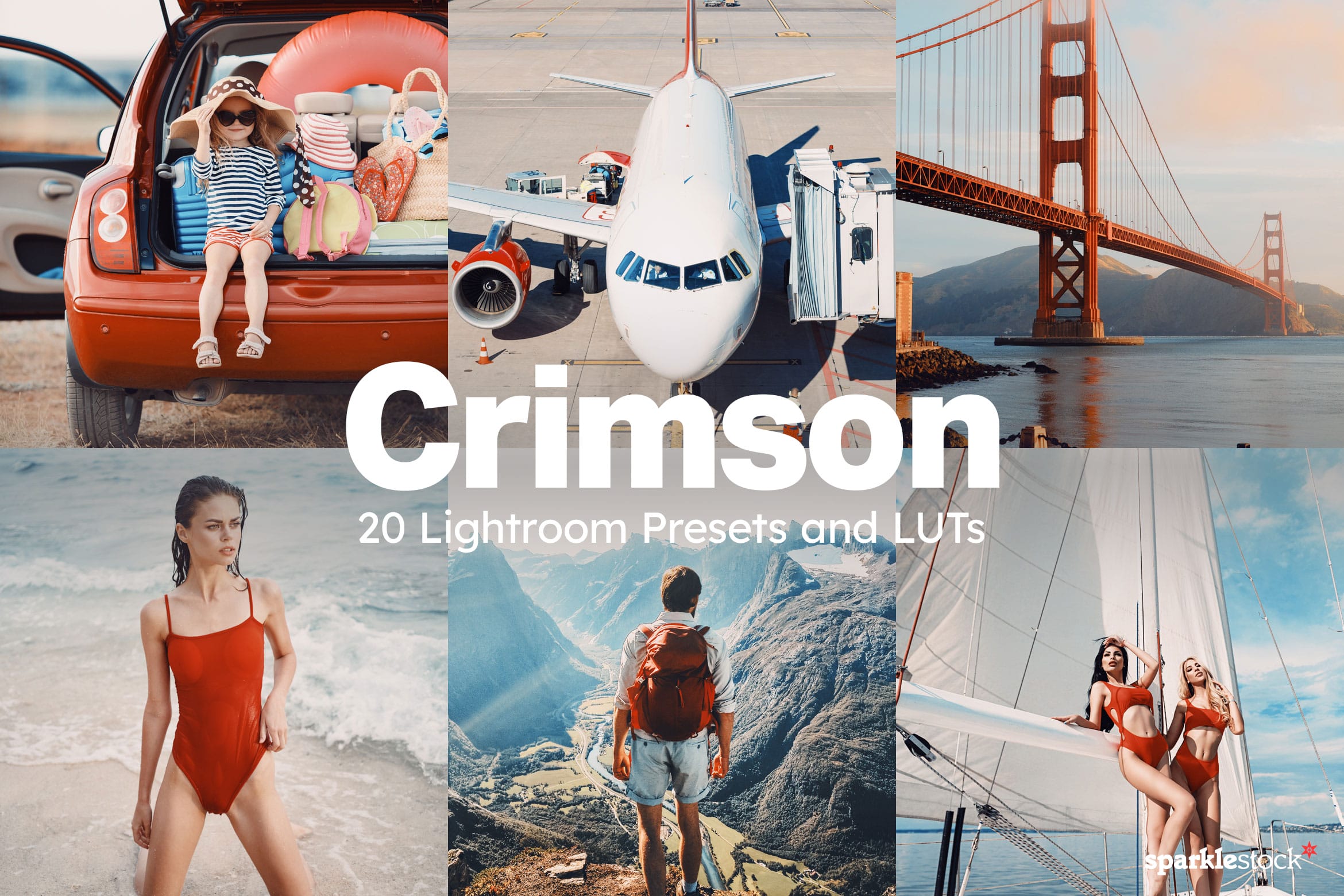 20 Crimson Lightroom Presets and LUTs