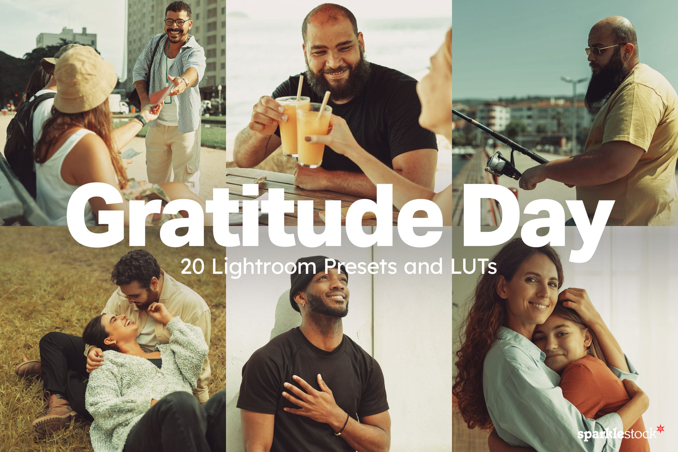 20 Gratitude Day Lightroom Presets and LUTs