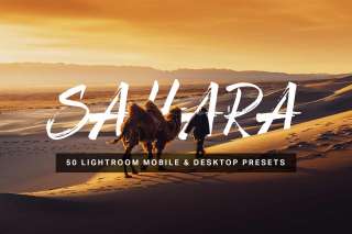 50 Sahara Lightroom Preset and LUTs