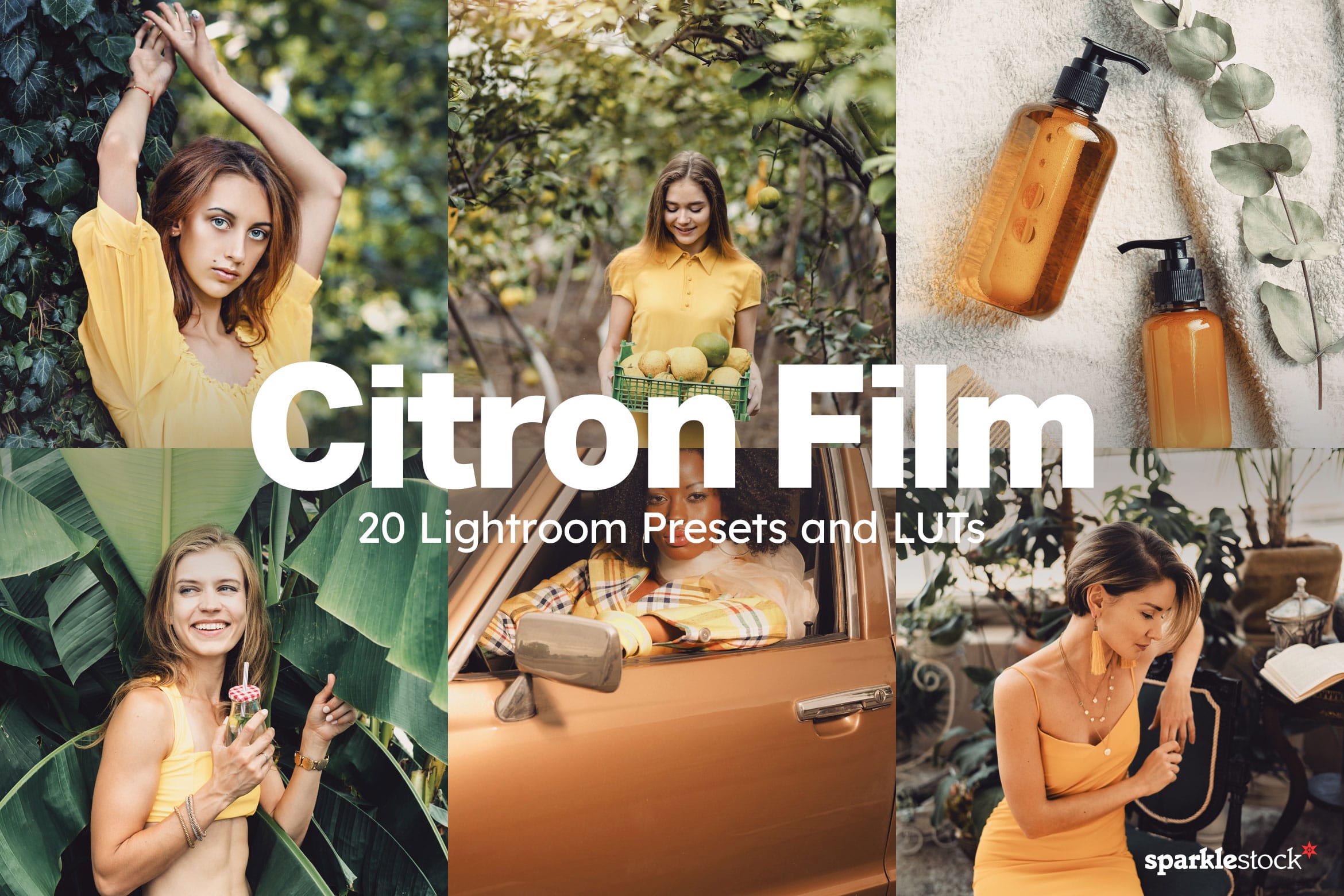 20 Citron Film Lightroom Presets and LUTs