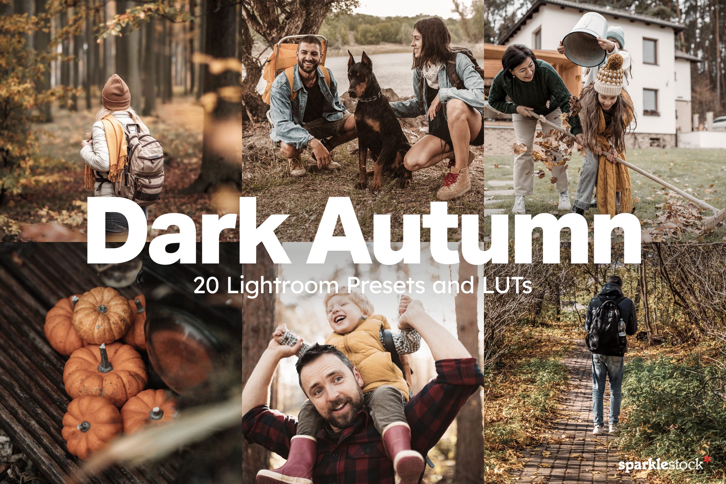 20 Dark Autumn Lightroom Presets and LUTs