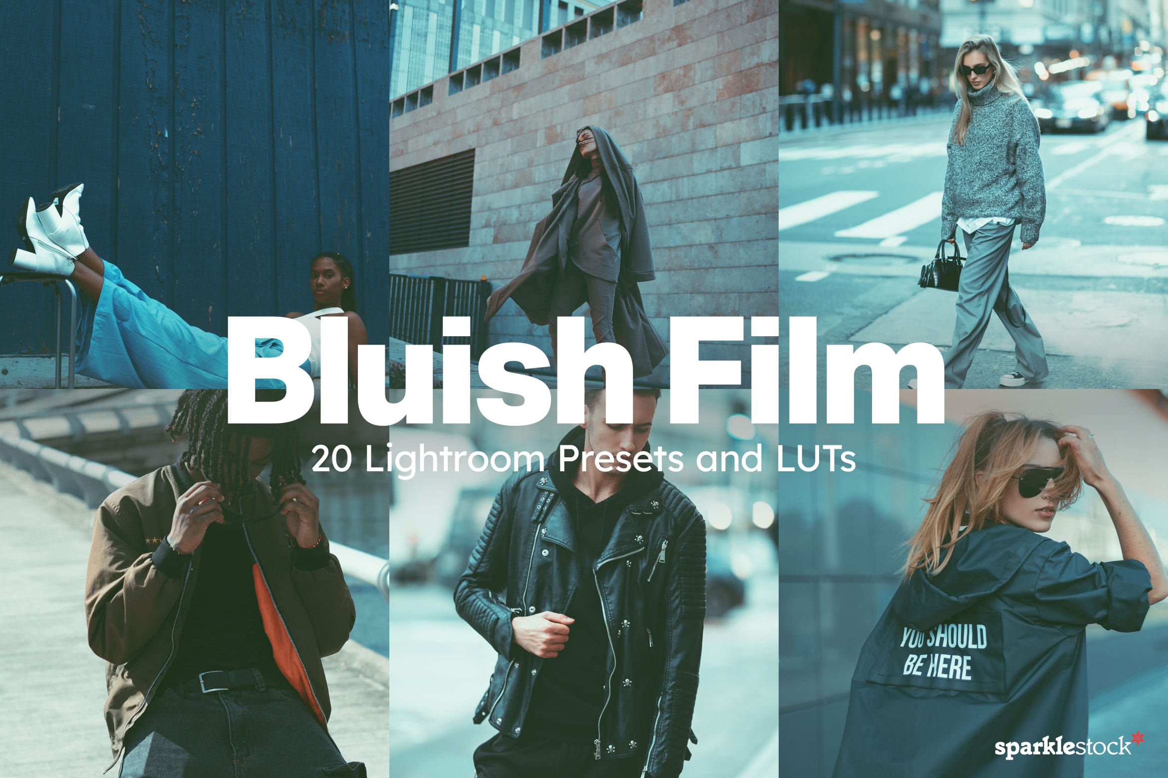 20 Bluish Film Lightroom Presets and LUTs